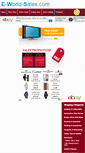 Mobile Screenshot of e-world-sales.com